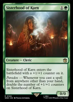 Sisterhood of Karn #109 · Magic: The Gathering