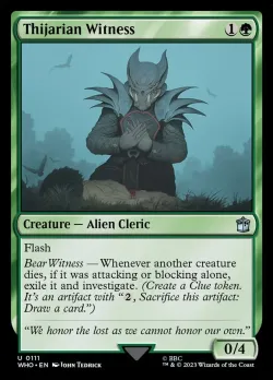 Thijarian Witness #111 · Magic: The Gathering