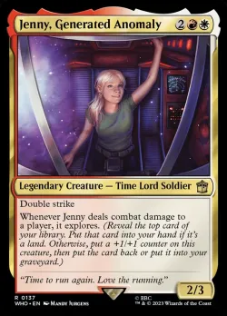 Jenny, Generated Anomaly #137 · Magic: The Gathering