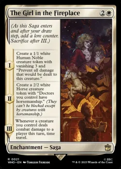 The Girl in the Fireplace #21 · Magic: The Gathering