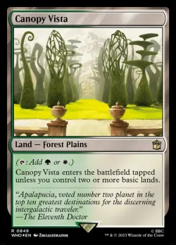 Canopy Vista #849 · Magic: The Gathering