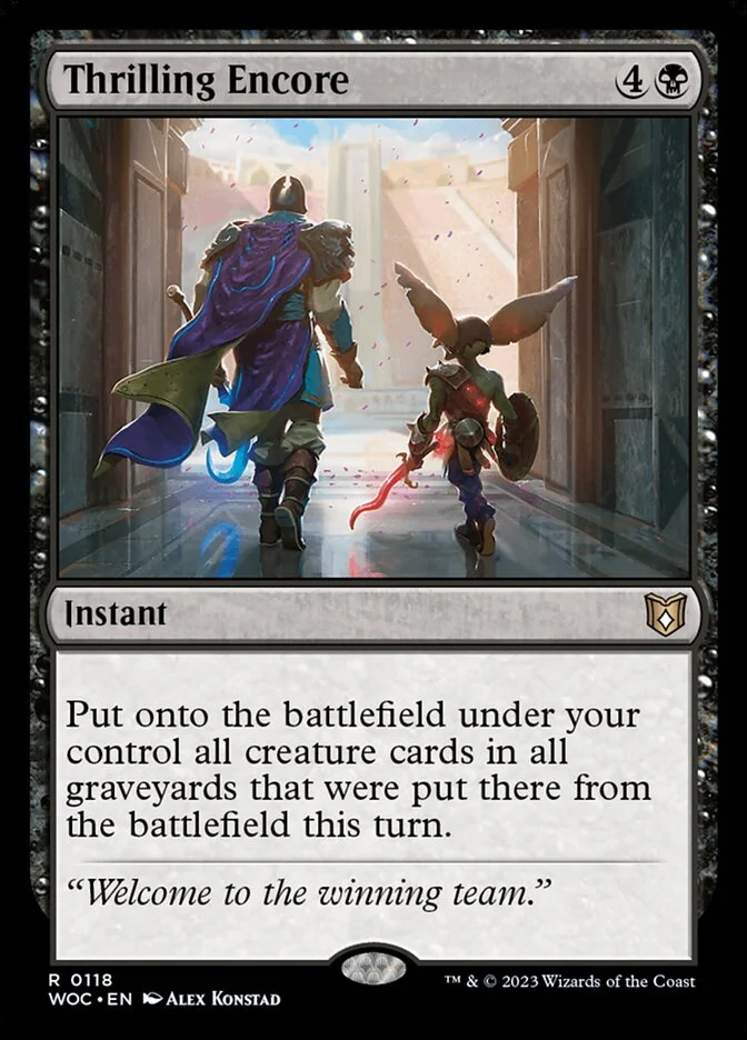 Thrilling Encore 「WOC/118」「EN」