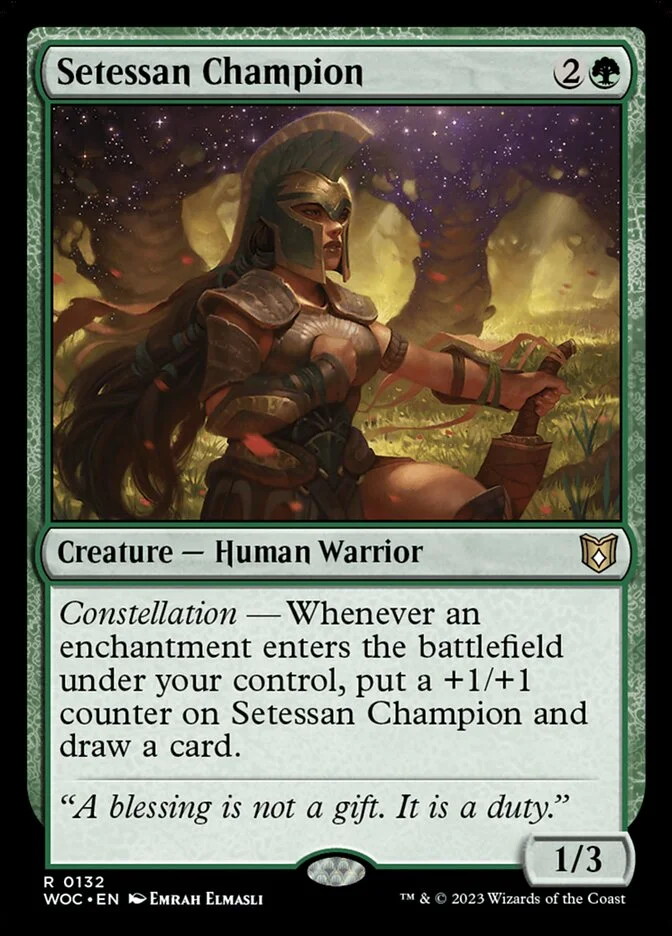 Setessan Champion 「WOC/132」「EN」