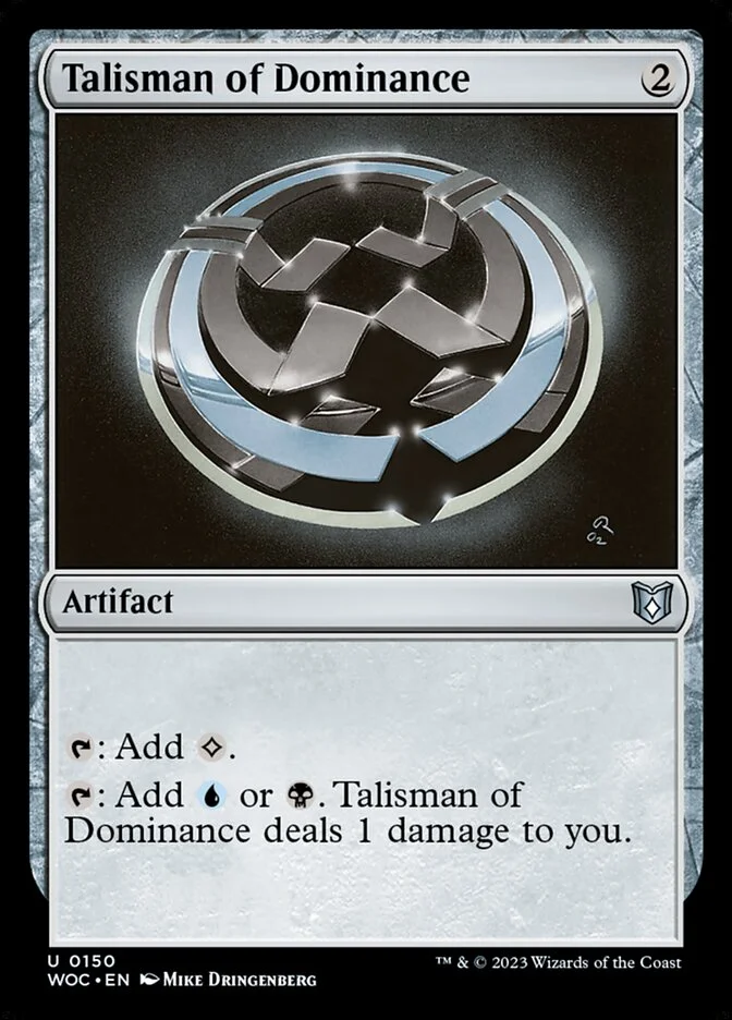 Talisman of Dominance 「WOC/150」「EN」