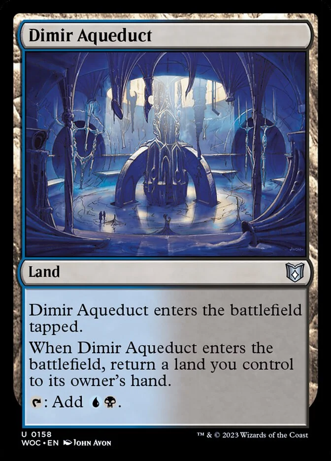 Dimir Aqueduct 「WOC/158」「EN」