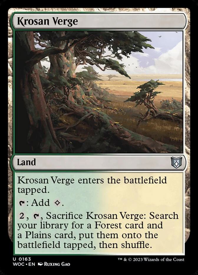 Krosan Verge 「WOC/163」「EN」