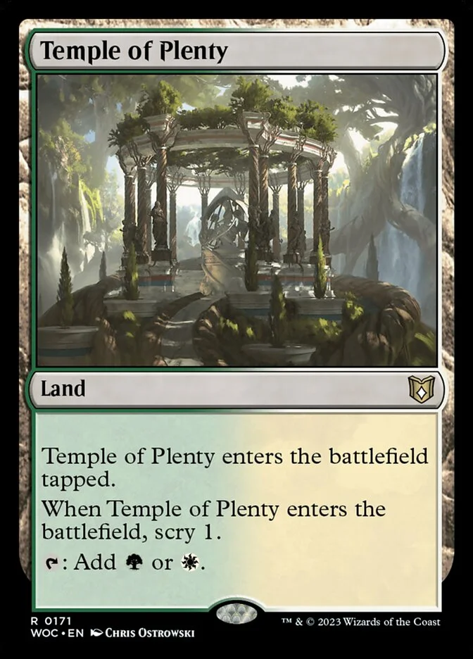 Temple of Plenty 「WOC/171」「EN」