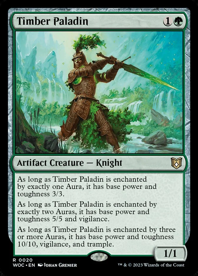 Timber Paladin 「WOC/20」「EN」