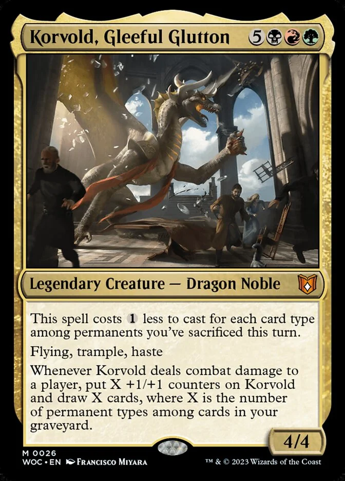 Korvold, Gleeful Glutton 「WOC/26」「EN」