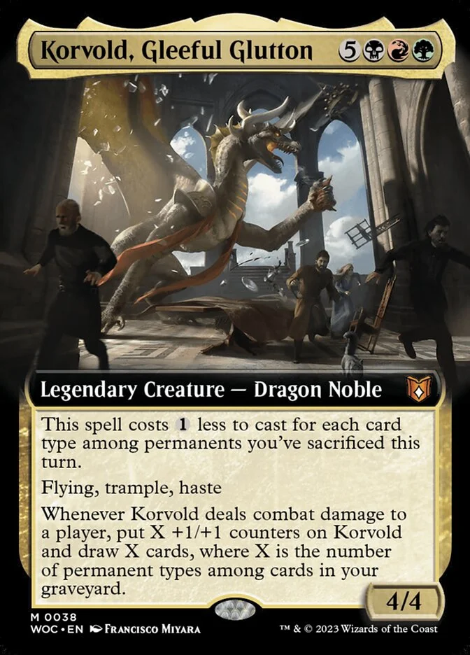 Korvold, Gleeful Glutton 「WOC/38」「EN」