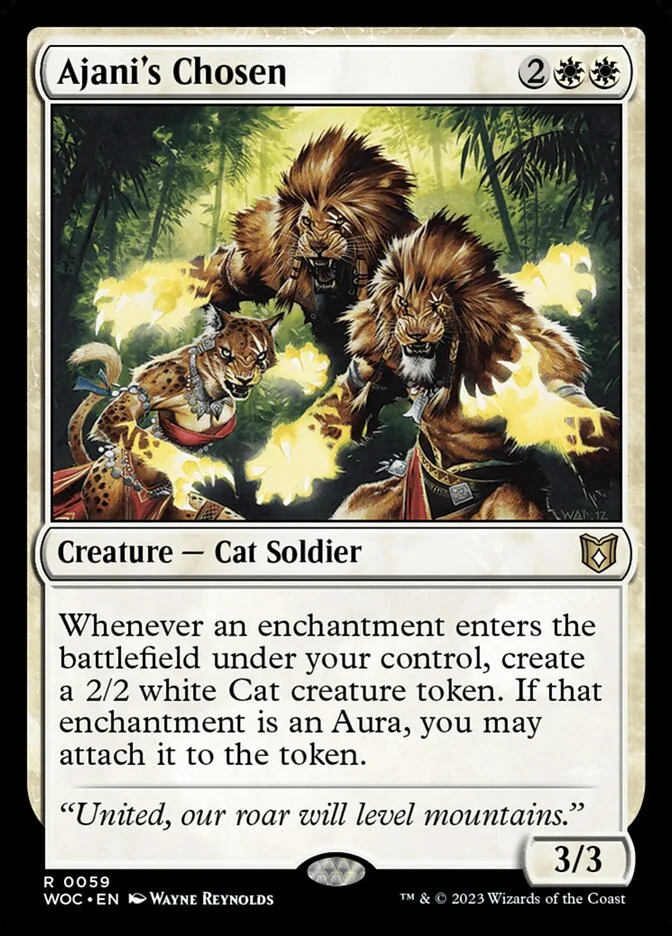 Ajani's Chosen 「WOC/59」「EN」