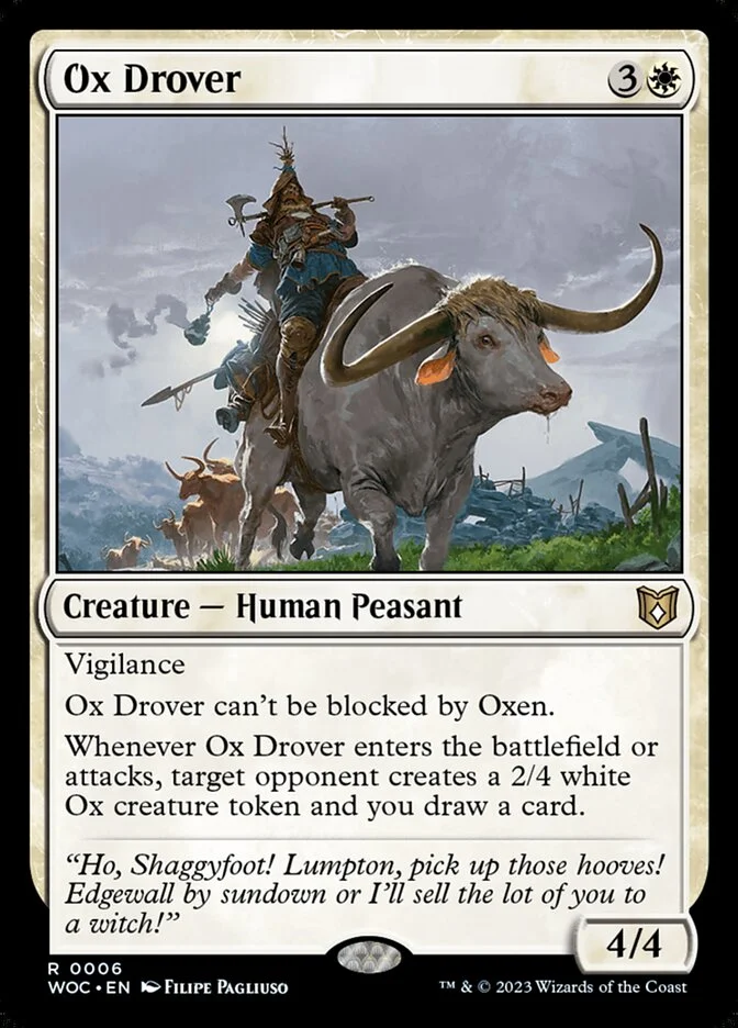 Ox Drover 「WOC/6」「EN」