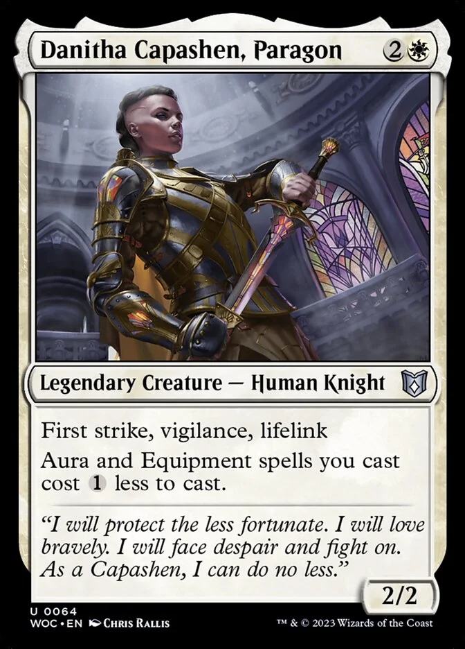 Danitha Capashen, Paragon 「WOC/64」「EN」