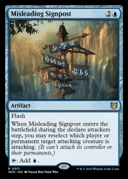 Misleading Signpost #11 · Magic: The Gathering