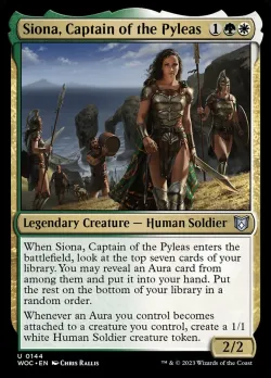 Siona, Captain of the Pyleas 「WOC/144」「EN」