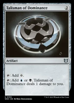 Talisman of Dominance 「WOC/150」「EN」