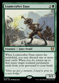 Loamcrafter Faun #19 · Magic: The Gathering