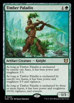 Timber Paladin #20 · Magic: The Gathering
