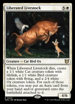 Liberated Livestock #5 · Magic: The Gathering