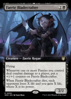 Faerie Bladecrafter #50 · Magic: The Gathering