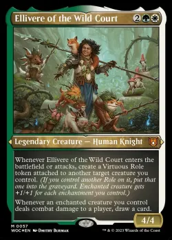 Ellivere of the Wild Court #57 · Magic: The Gathering