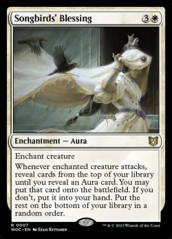 Songbirds' Blessing #7 · Magic: The Gathering
