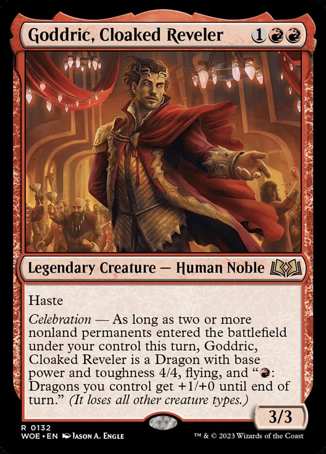 Goddric, Cloaked Reveler 「WOE/132」「EN」