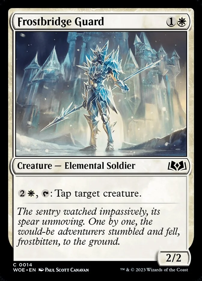 Frostbridge Guard 「WOE/14」「EN」
