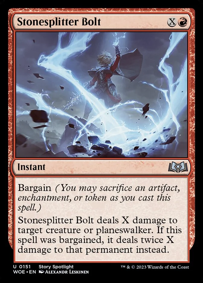 Stonesplitter Bolt 「WOE/151」「EN」