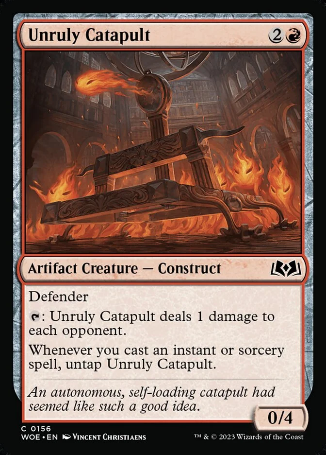 Unruly Catapult 「WOE/156」「EN」