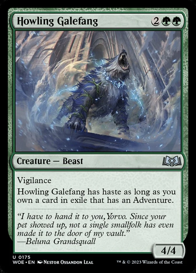 Howling Galefang 「WOE/175」「EN」