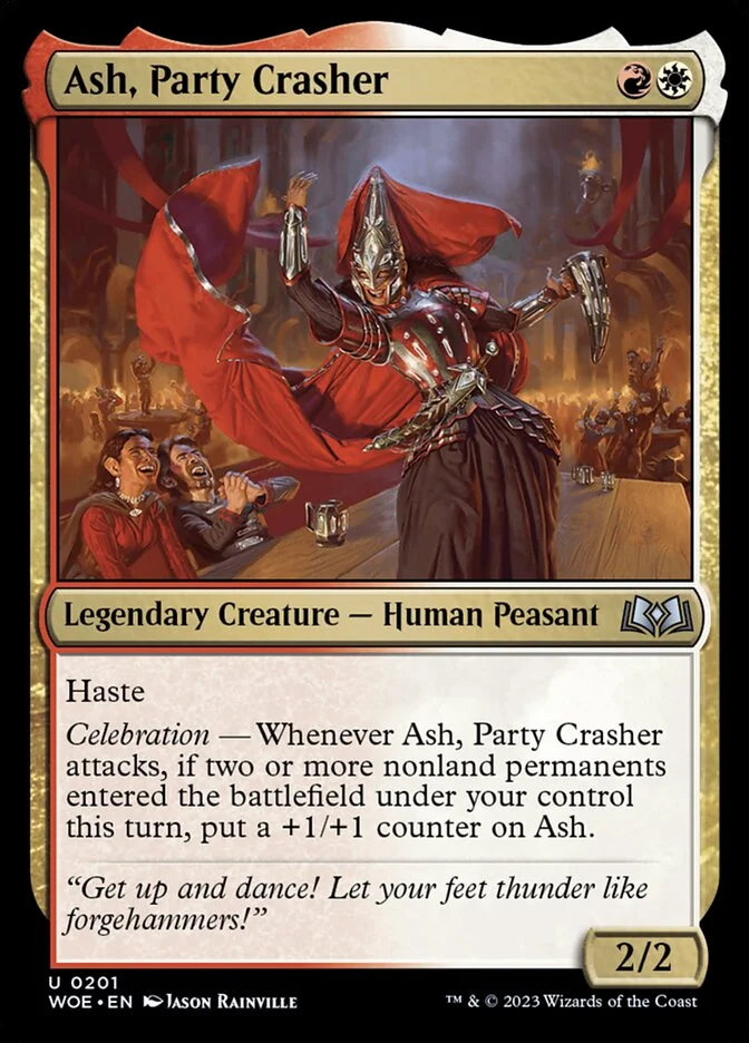 Ash, Party Crasher 「WOE/201」「EN」