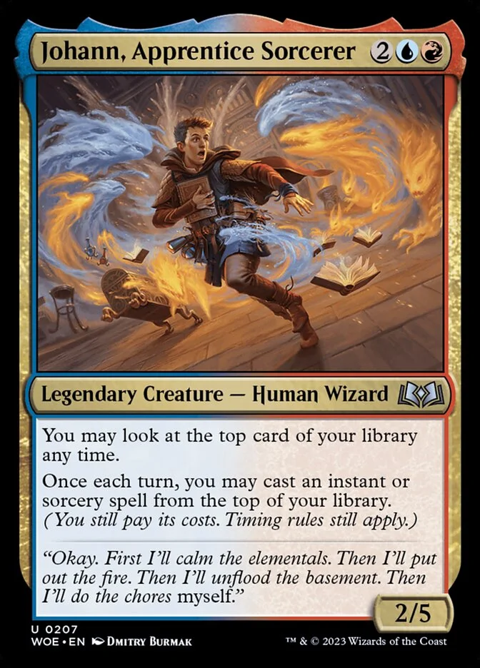 Johann, Apprentice Sorcerer 「WOE/207」「EN」