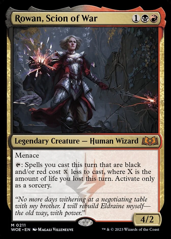 Rowan, Scion of War 「WOE/211」「EN」