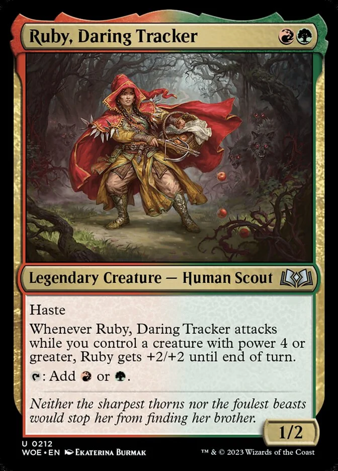 Ruby, Daring Tracker 「WOE/212」「EN」