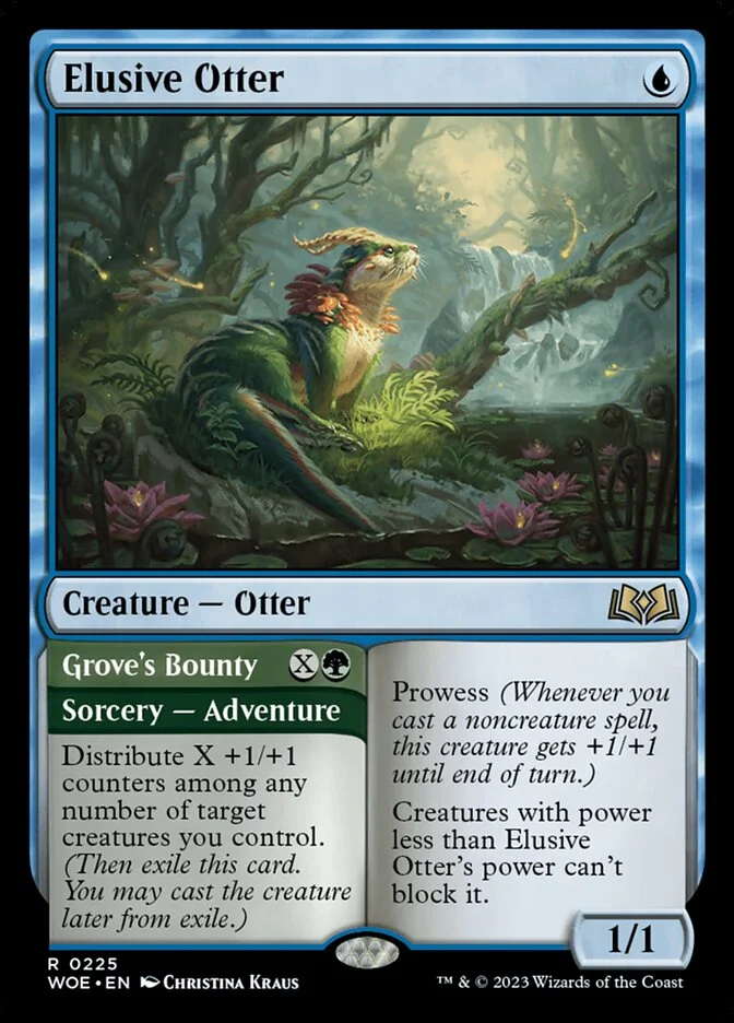 Elusive Otter // Grove's Bounty 「WOE/225」「EN」