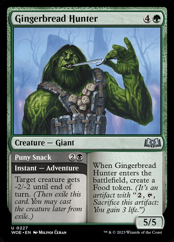 Gingerbread Hunter // Puny Snack 「WOE/227」「EN」