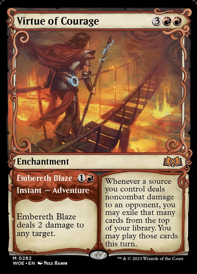 Virtue of Courage // Embereth Blaze 「WOE/282」「EN」