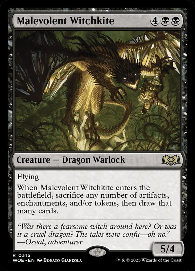 Malevolent Witchkite 「WOE/315」「EN」