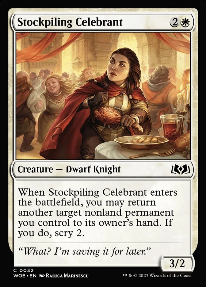 Stockpiling Celebrant 「WOE/32」「EN」