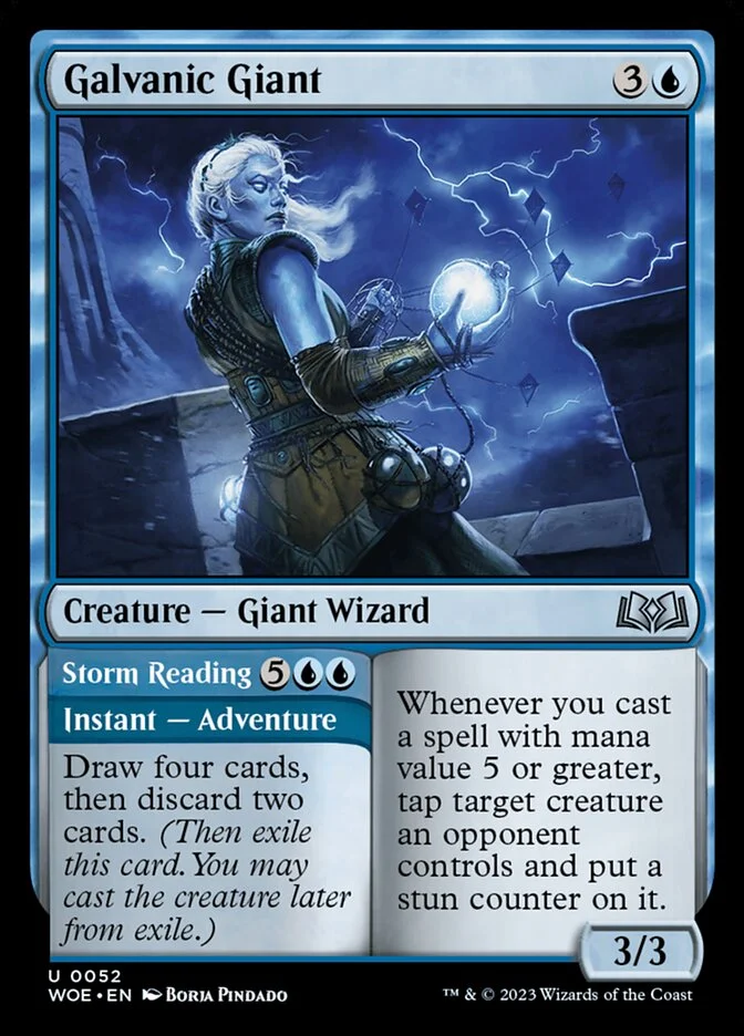 Galvanic Giant // Storm Reading 「WOE/52」「EN」