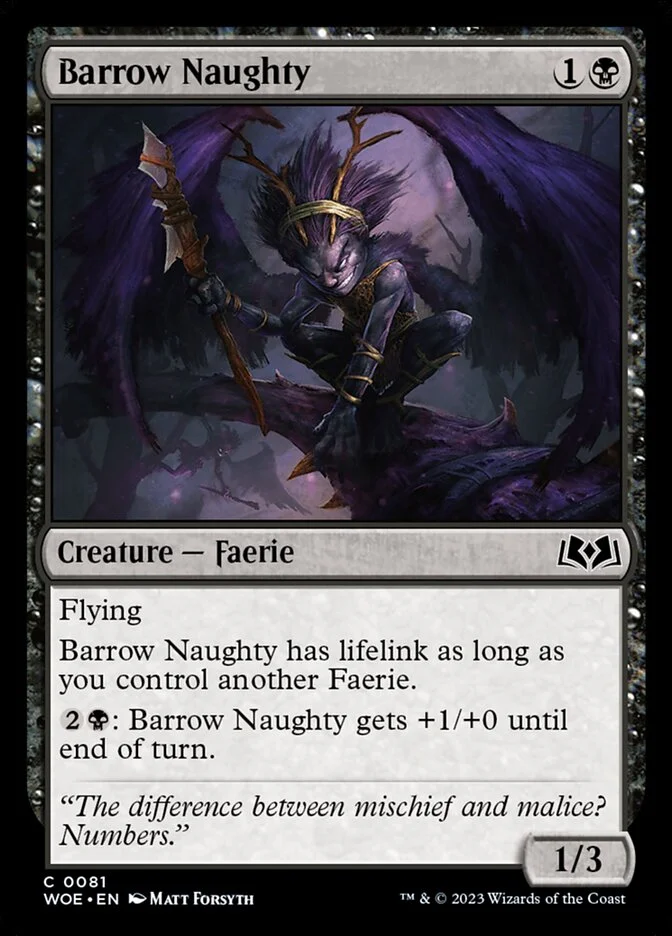 Barrow Naughty 「WOE/81」「EN」