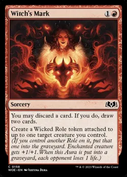 Witch's Mark #158 · Magic: The Gathering