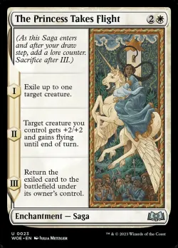 The Princess Takes Flight #23 · Magic: The Gathering