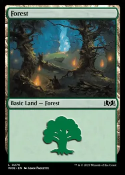 Forest #276 · Magic: The Gathering