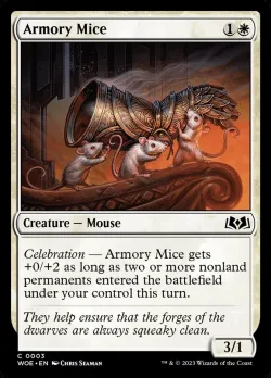 Armory Mice #3 · Magic: The Gathering
