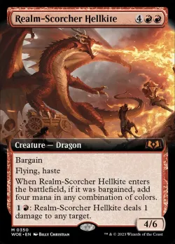 Realm-Scorcher Hellkite 「WOE/350」「EN」