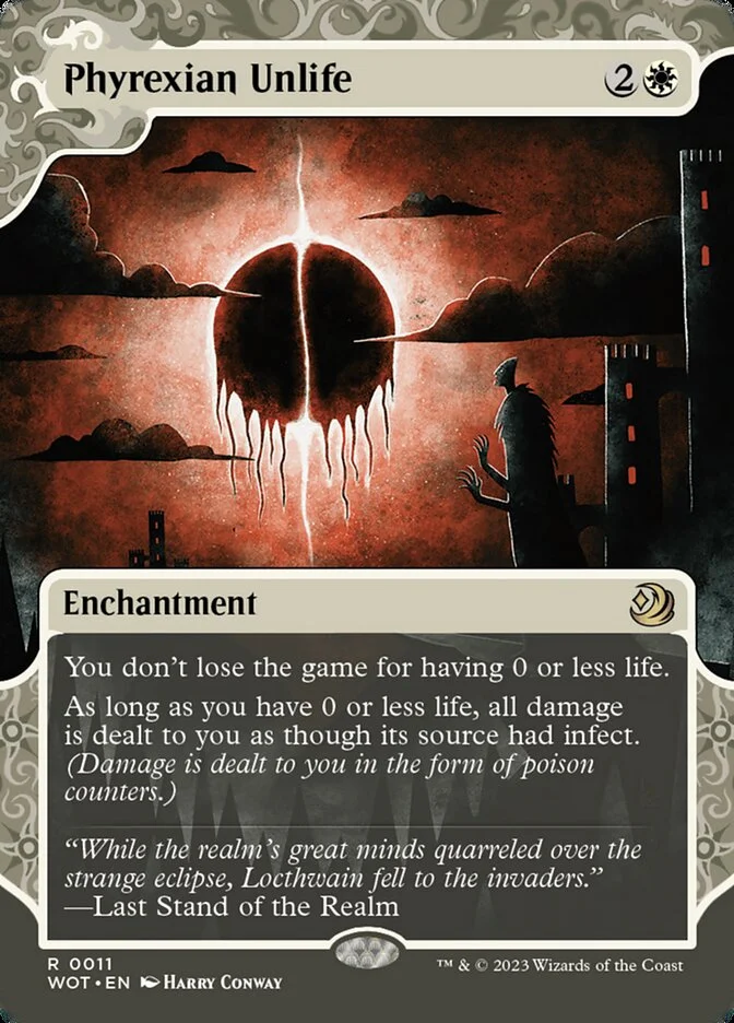 Phyrexian Unlife 「WOT/11」「EN」