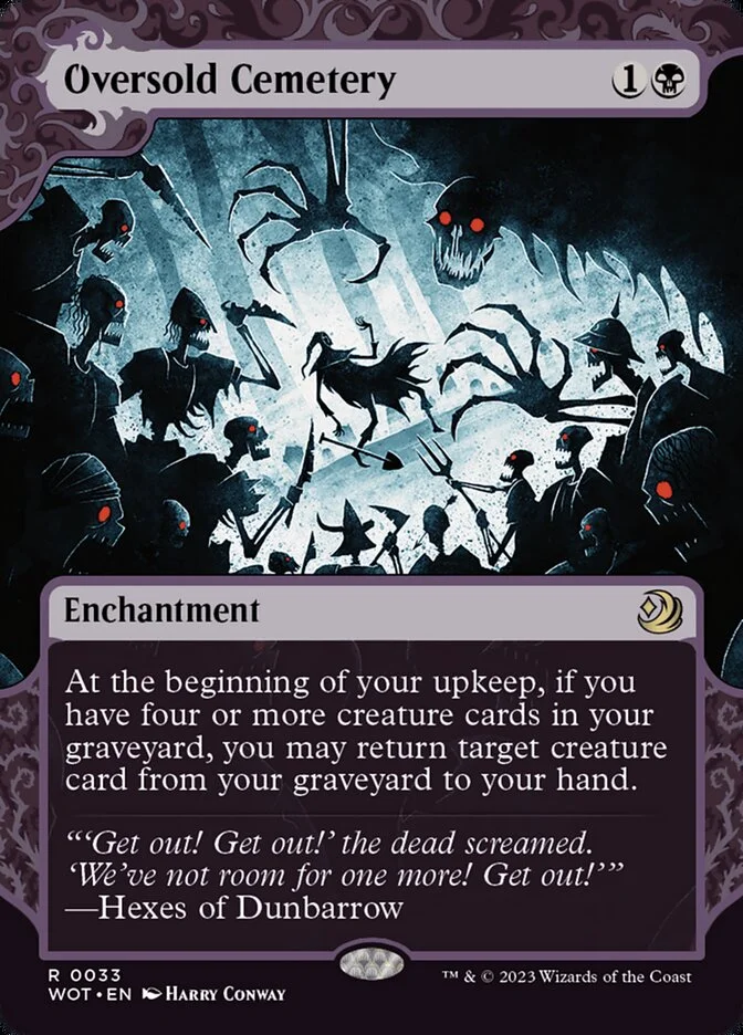 Oversold Cemetery 「WOT/33」「EN」