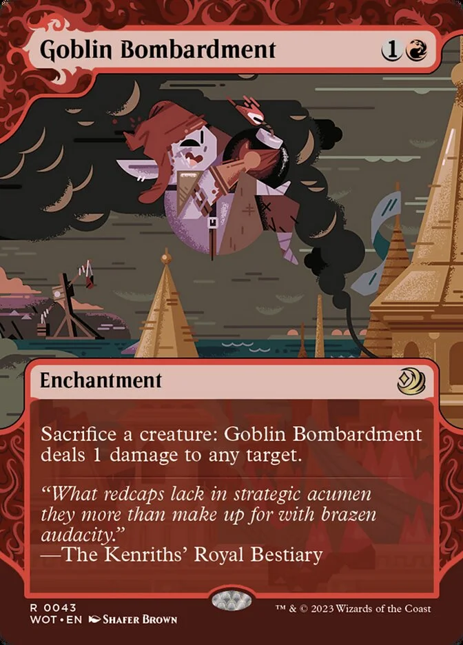 Goblin Bombardment 「WOT/43」「EN」